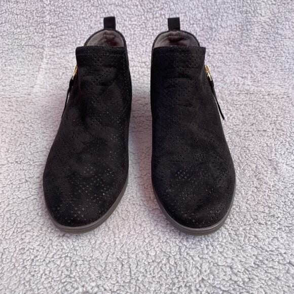 Dr Scholls Be Energized Rate Zip Bootie Black Sz 6.5 M - Picture 3 of 13